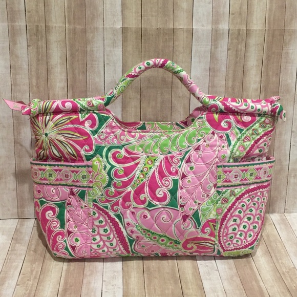 Vera Bradley Handbags - Vera Bradley Gabby Bag Pinwheel Pink